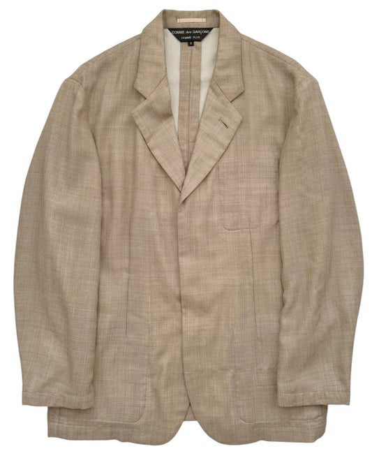 1996 Lightweight Tan Blazer Jacket