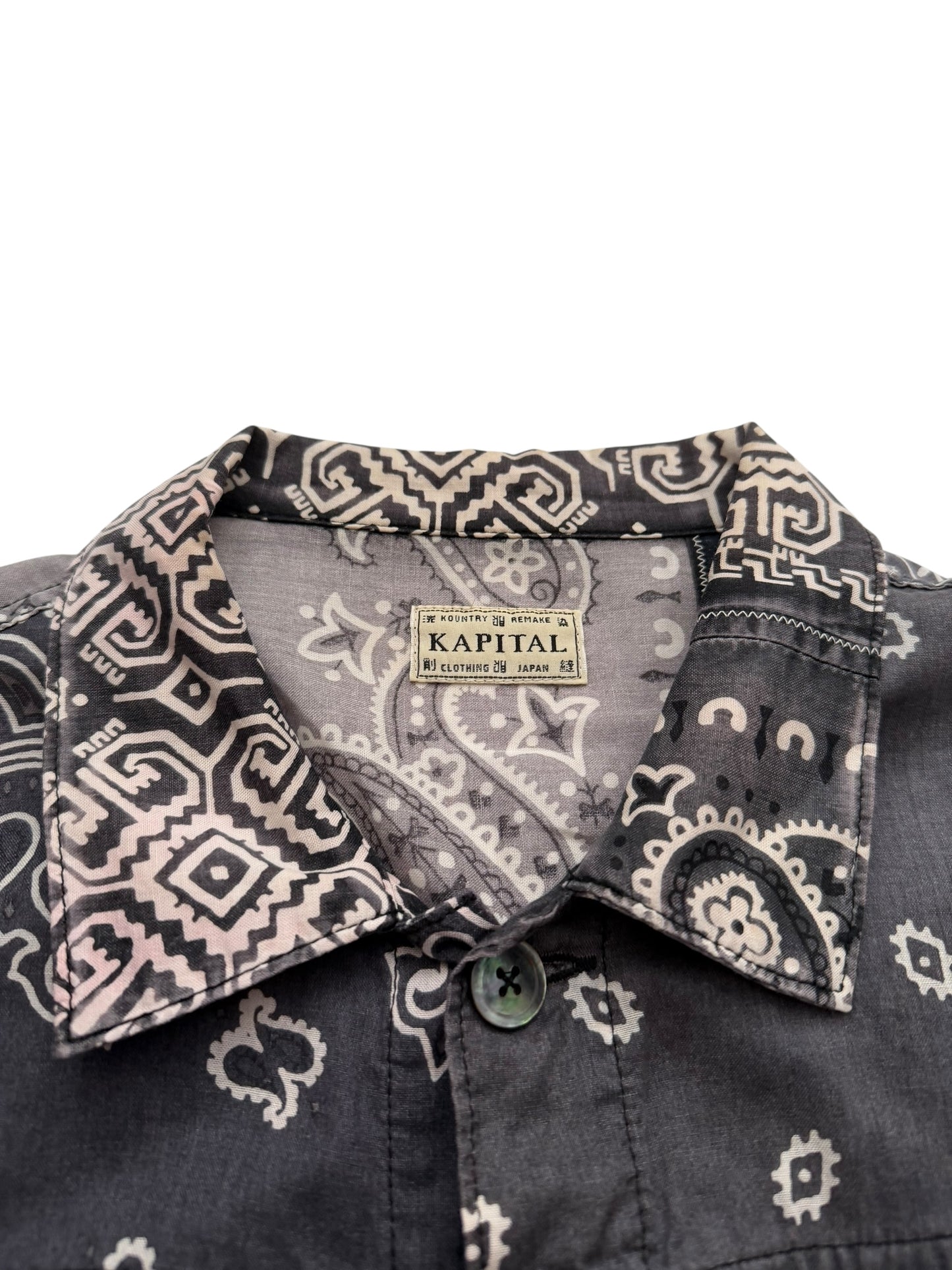 Black Bandana Kerchief Jacket