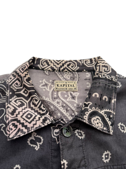 Black Bandana Kerchief Jacket