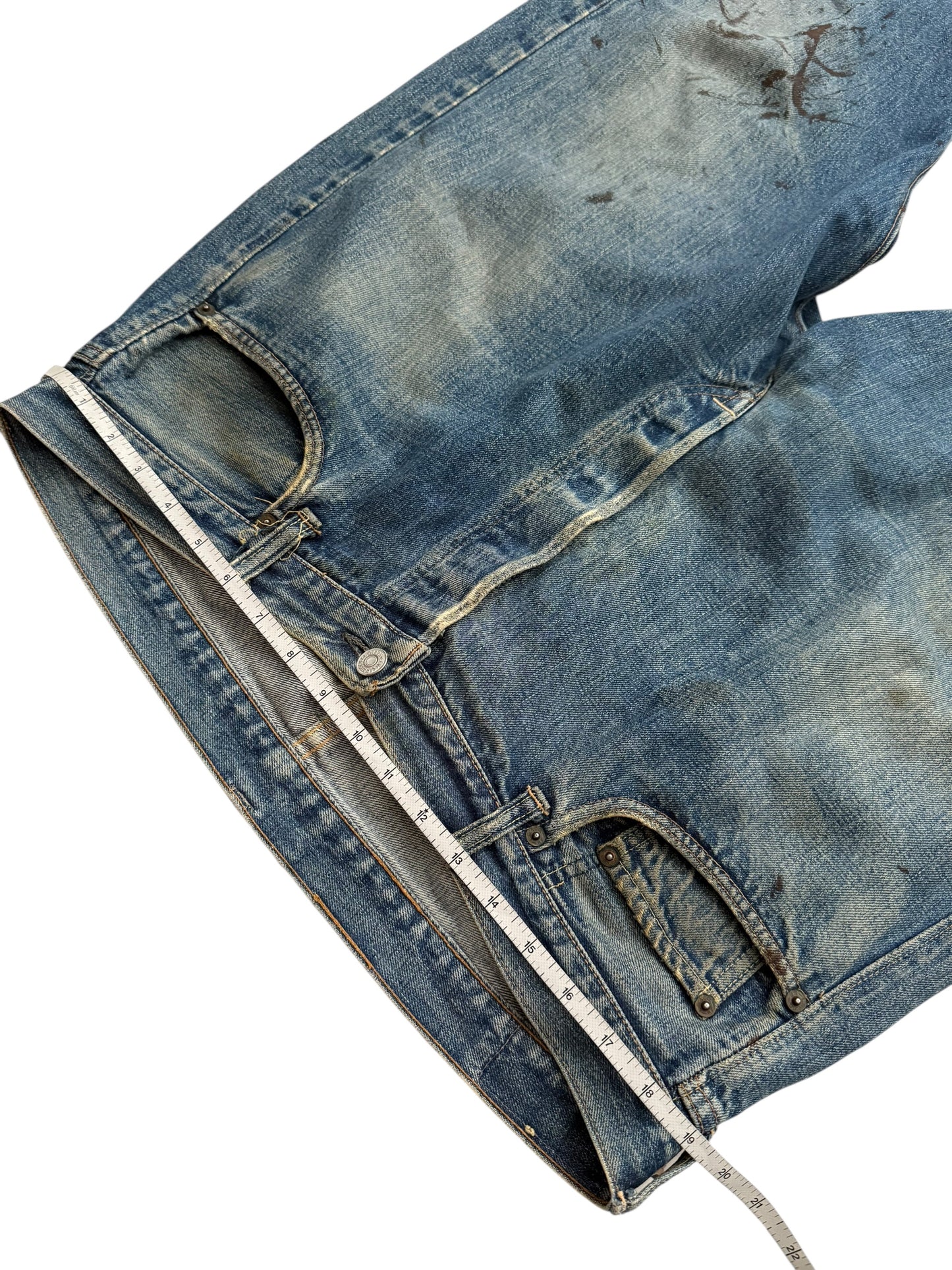 OG 1960’s Big E Selvedge Hidden Rivet 501 Denim