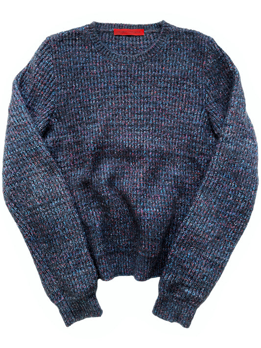 X Sterling Ruby 2014 Rainbow Mohair Speckled Knit