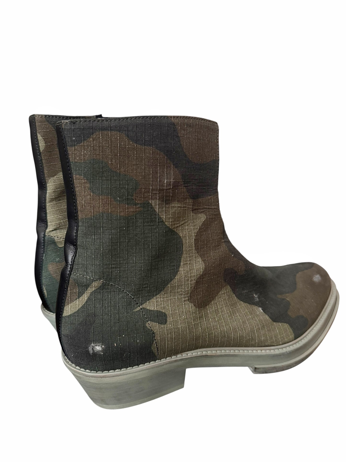 Distressed Camo Ripstop West Coast Chelsea Boot