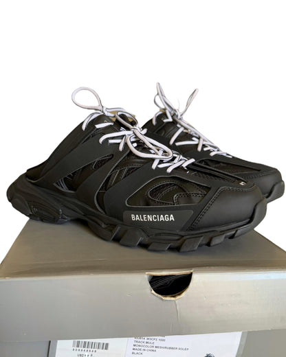 Track Mule Slide Sneaker Black