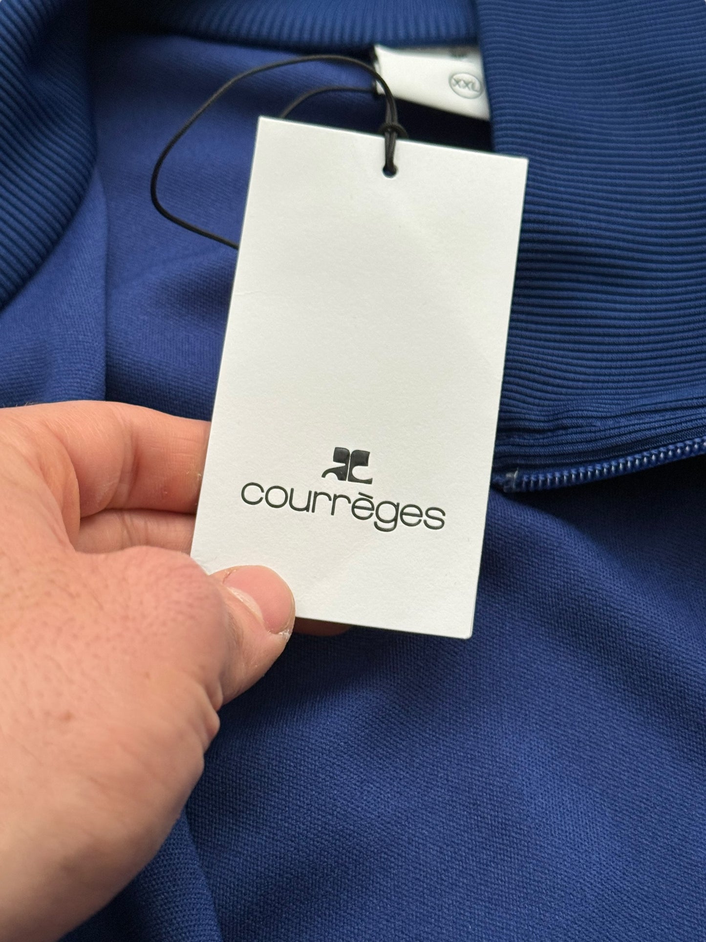 Blue Vintage Logo Track Top