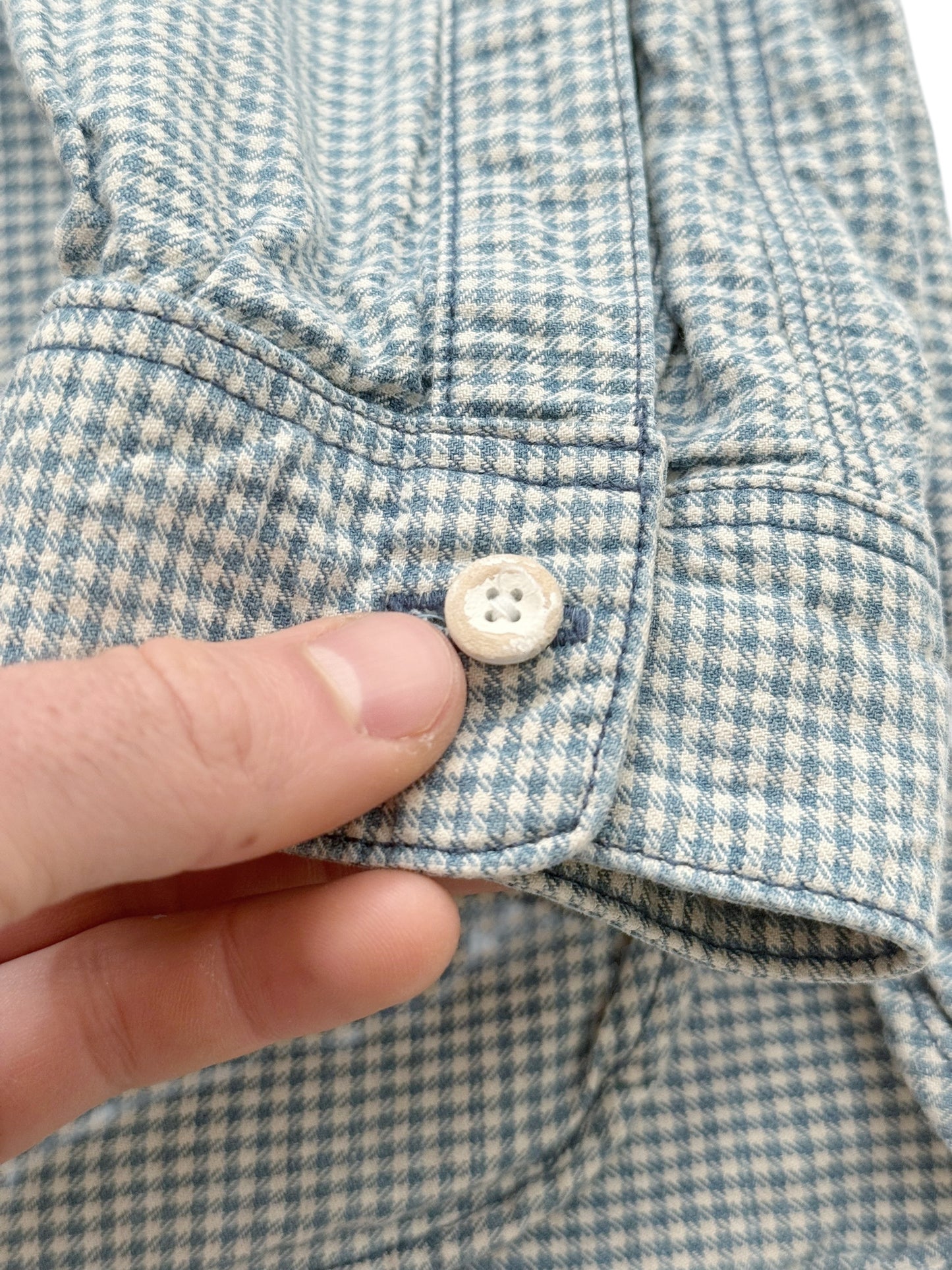 Indigo Checker Shirt