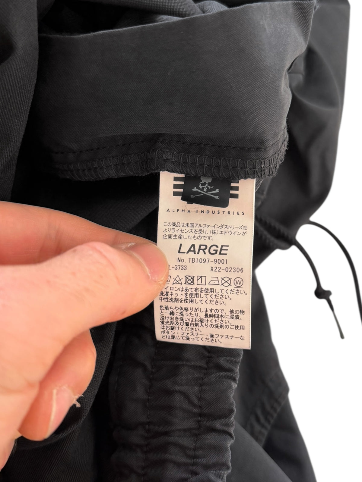 Alpha Skull Baggy Cargo Pants