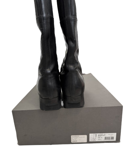 High Ballast Leather Boot (Black)