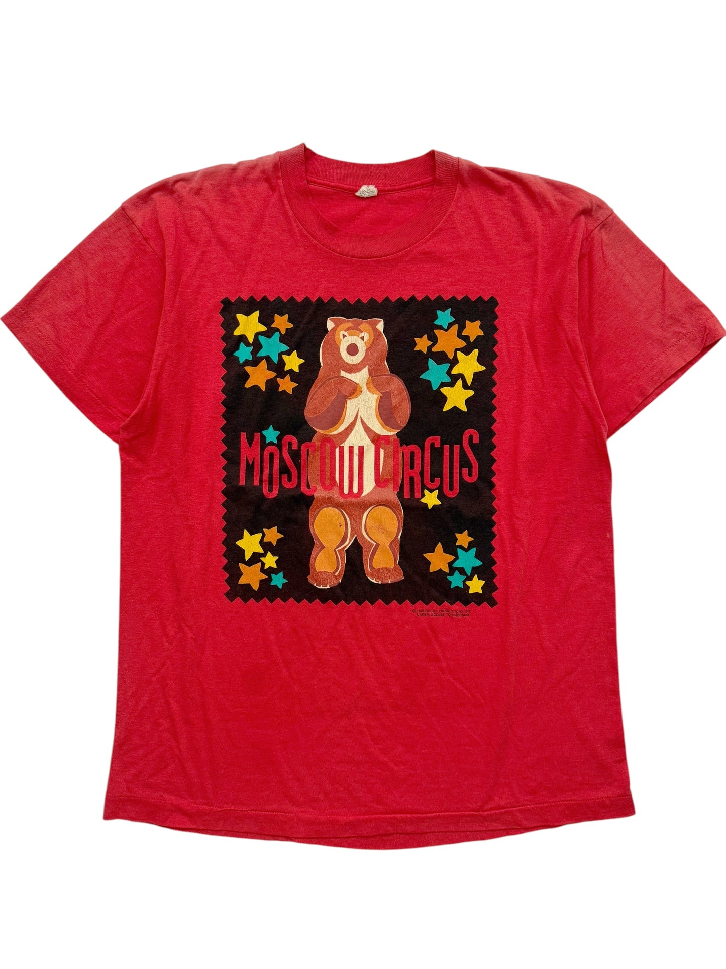 1989 Moscow Bear Circus Shirt