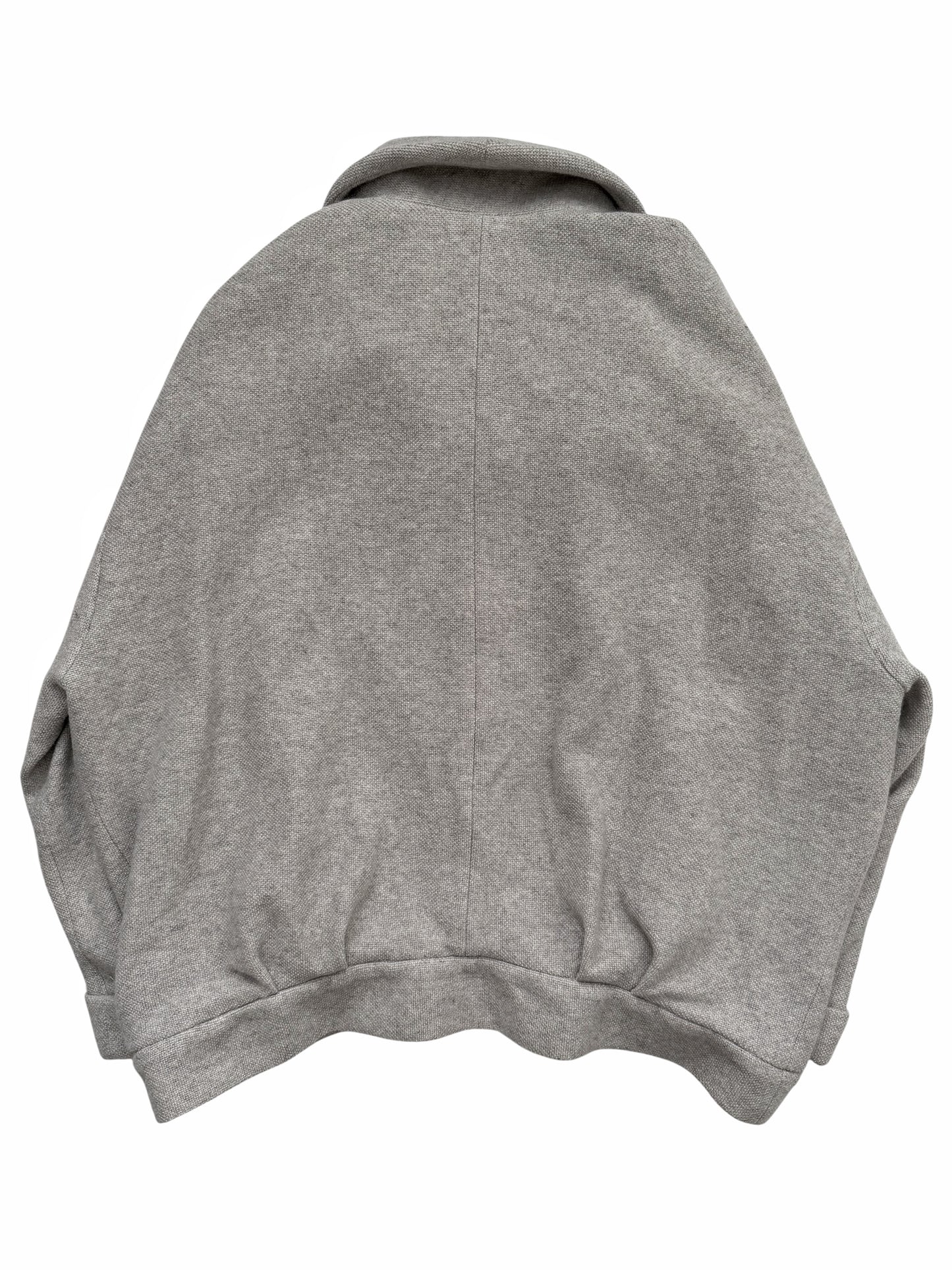 Cashmere Ruche Collar Jacket