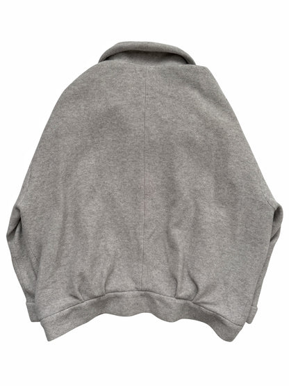 Cashmere Ruche Collar Jacket