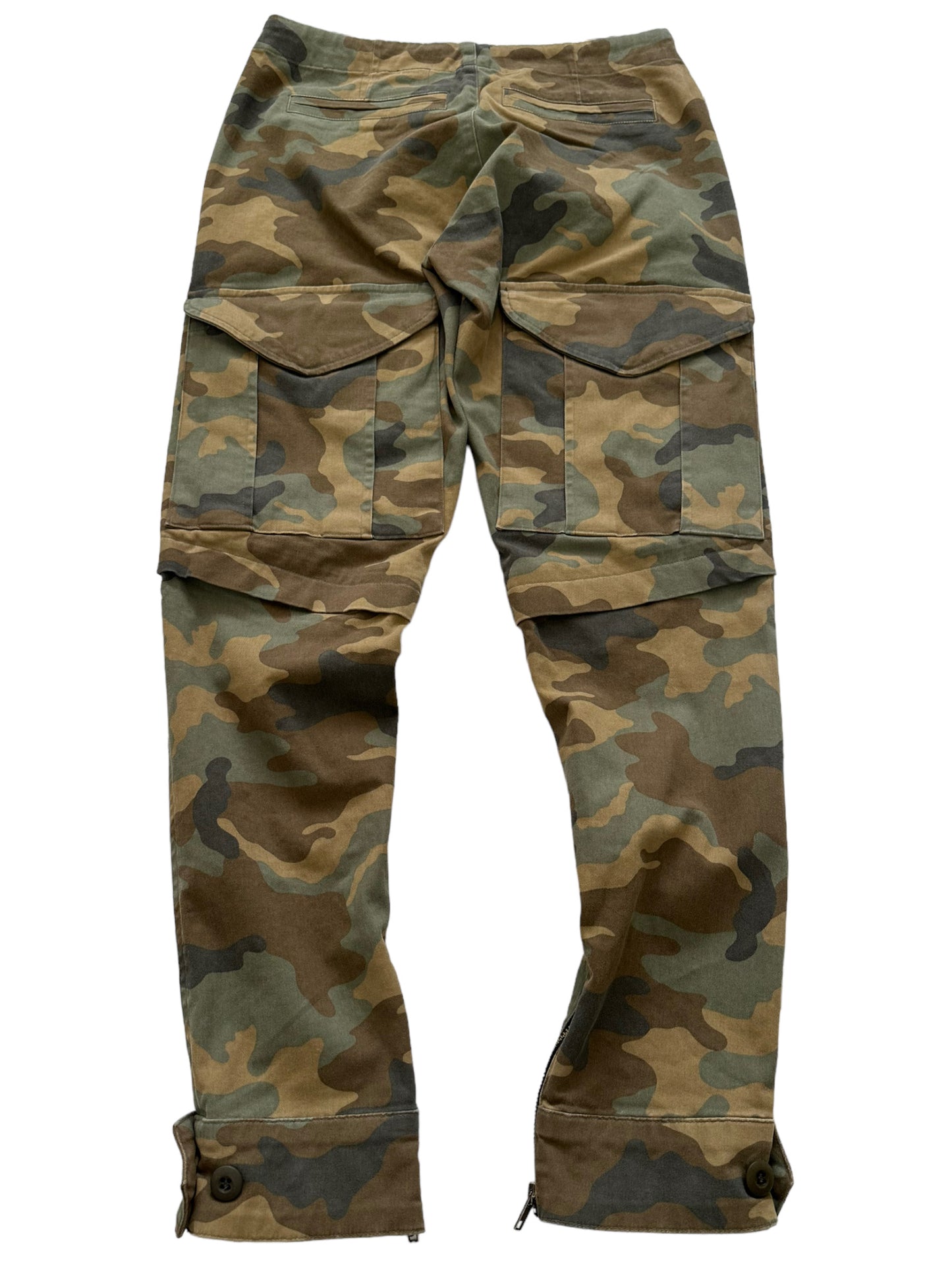 Camo Slim Stretch Cargo