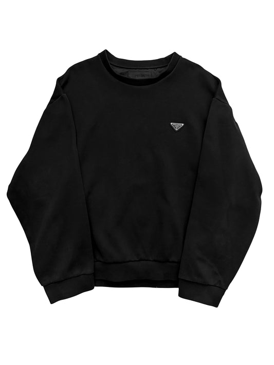 2022 Triangle Badge Hybrid Crewneck