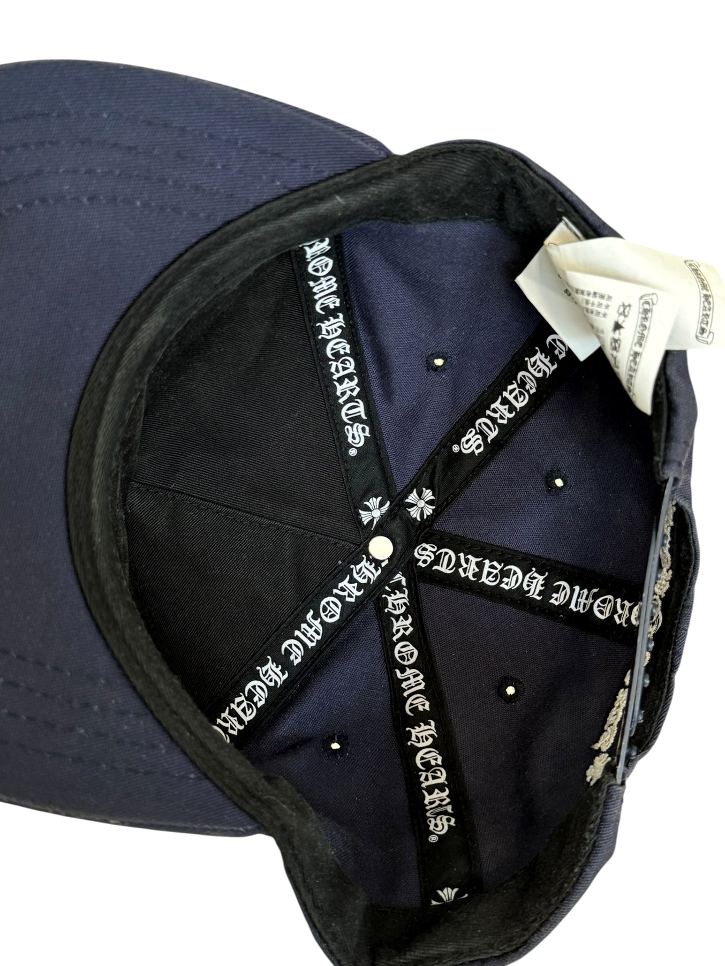 Navy CH Embroidered SnapBack Hat