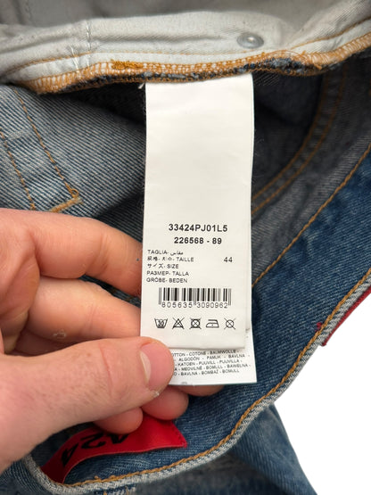 Distressed Thrashed Denim Jeans