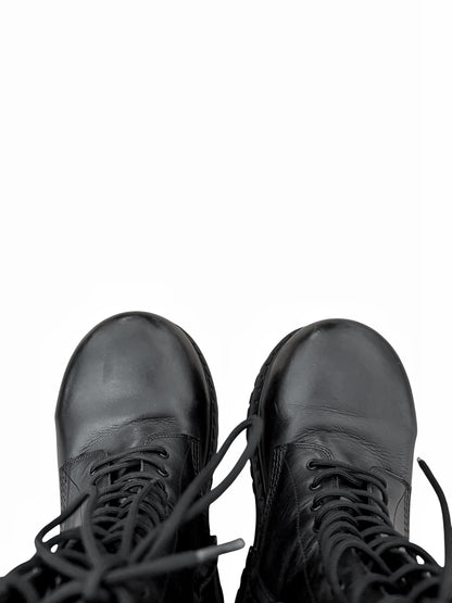 Black Stomper Boot