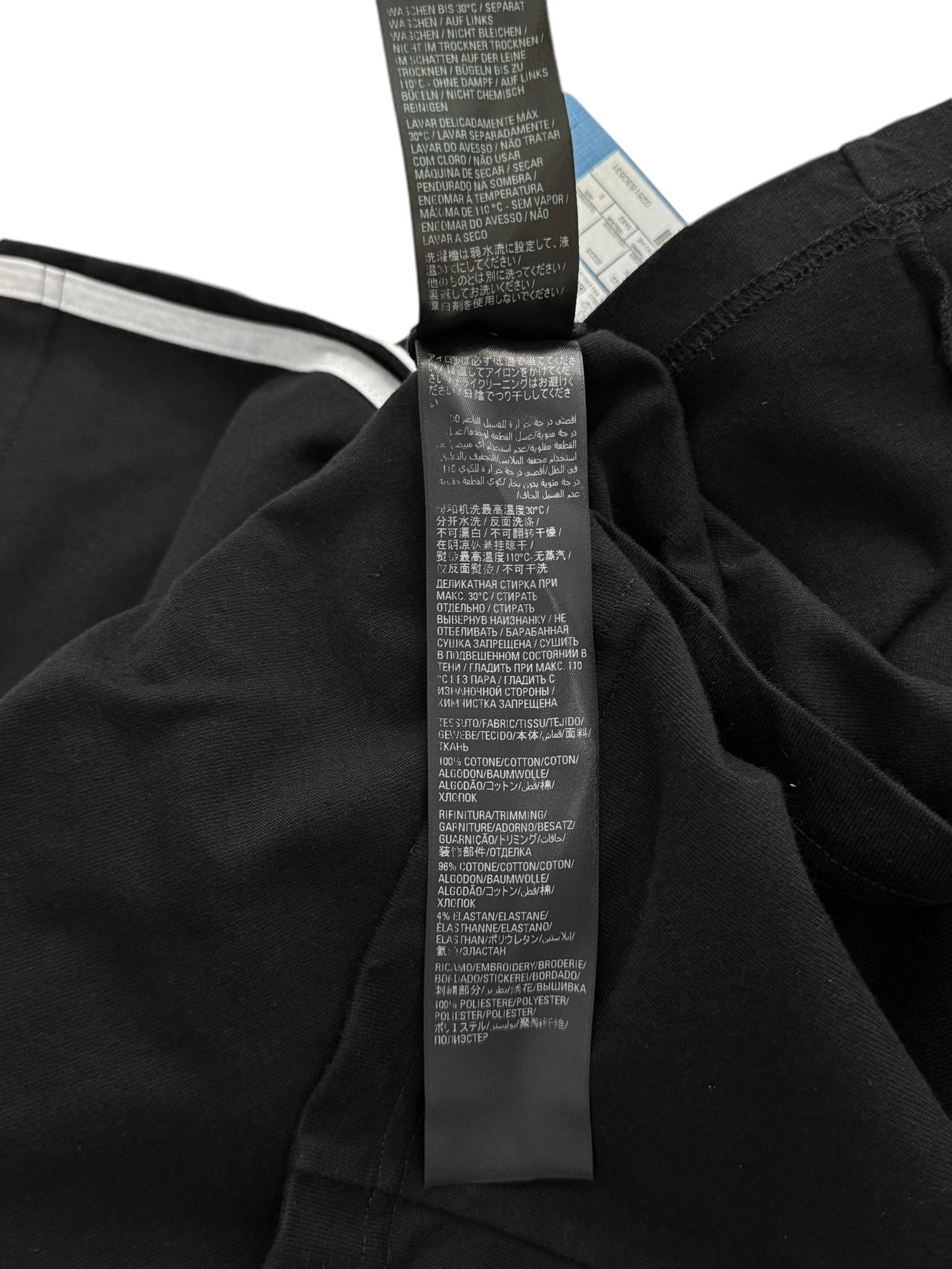 Embroidered Adidas Black Logo