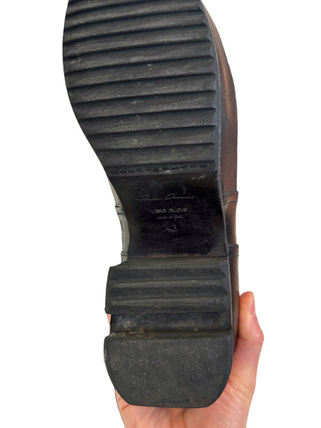 High Ballast Leather Boot (Black)
