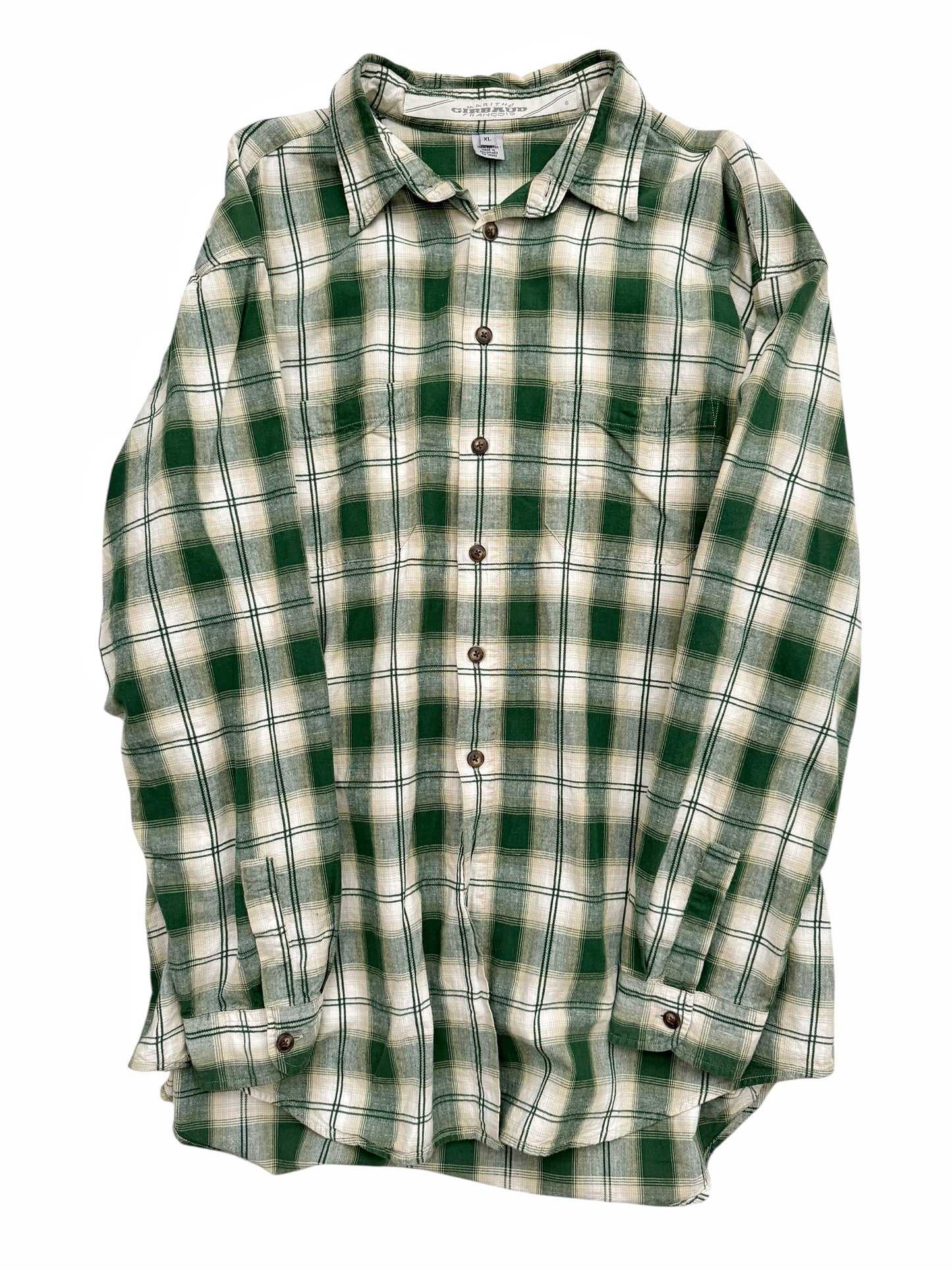 Green Plaid Flannel