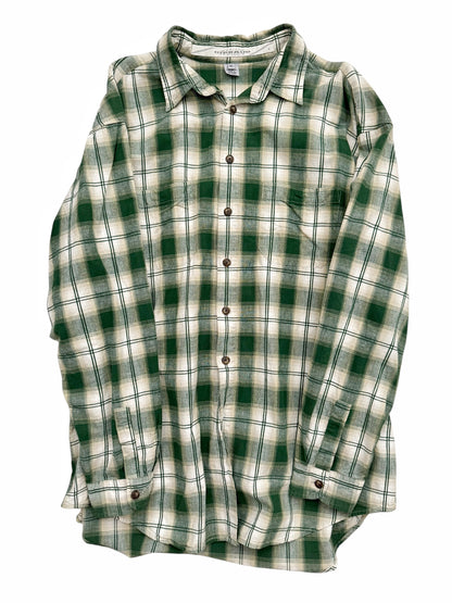 Green Plaid Flannel