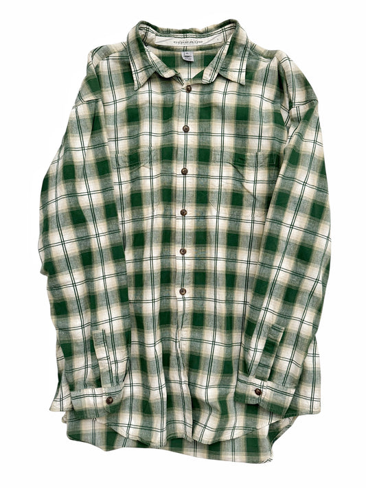 Green Plaid Flannel