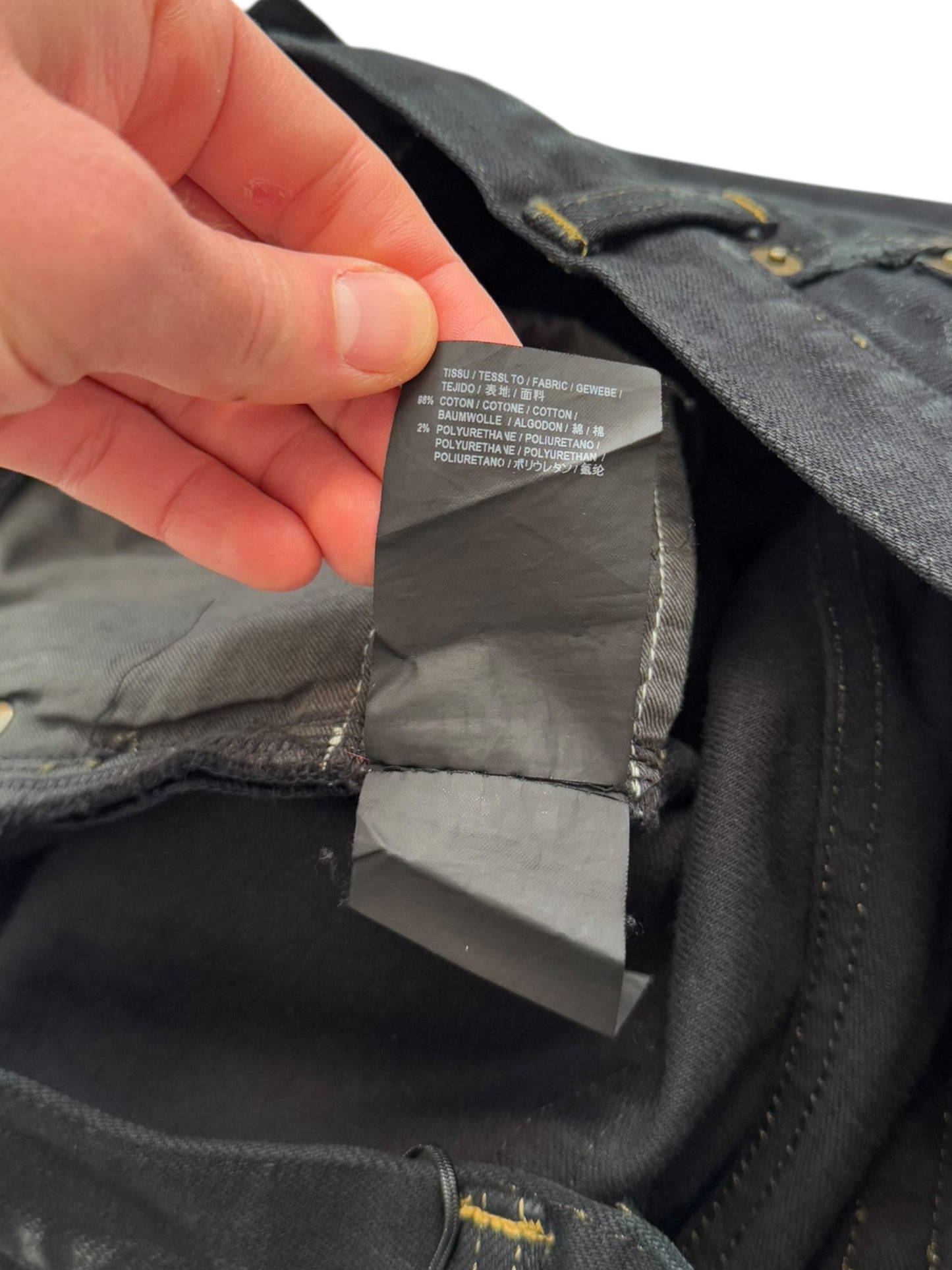 2016 Hedi Oil Crash D02 Denim