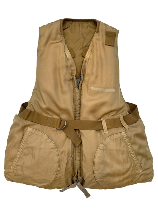 Distressed “Vintage” Harrier Goose Down Vest