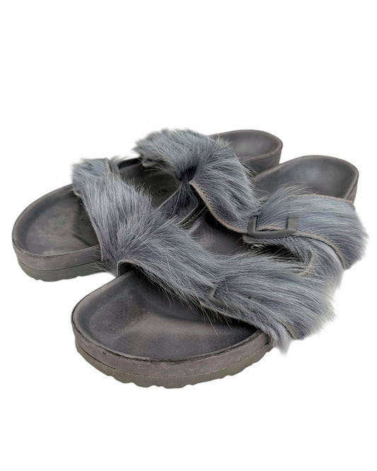 Blue Grey Pony Arizona Birkenstock Sandal