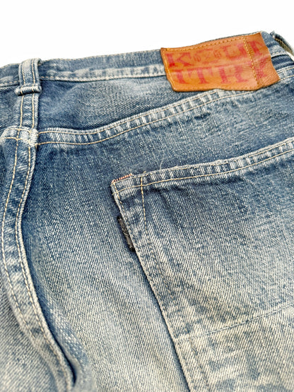 OG Kountry Stamp Boro Patch Distressed Denim