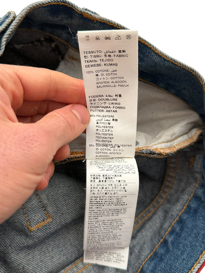 Distressed Thrashed Denim Jeans