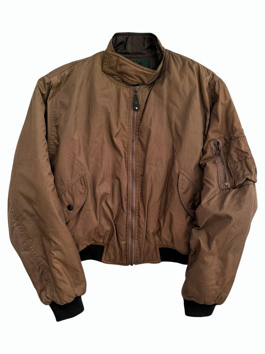 1990’s Brown Puffer Bomber Jacket