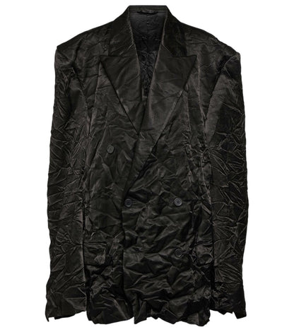 2023 Steroid Double Breasted Jacket (Heavy Satin Cupro)