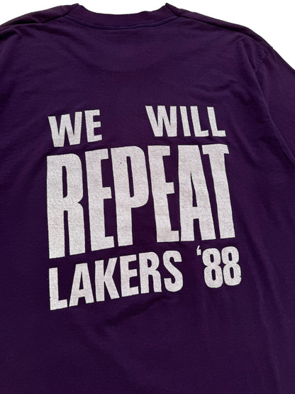 1988 Bootleg Lakers Repeat Shirt