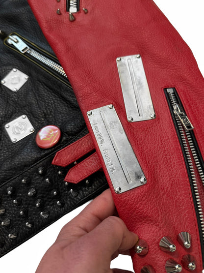 1/1 2018 Hand Customized Leather Punk Hope x Dream Future Jacket