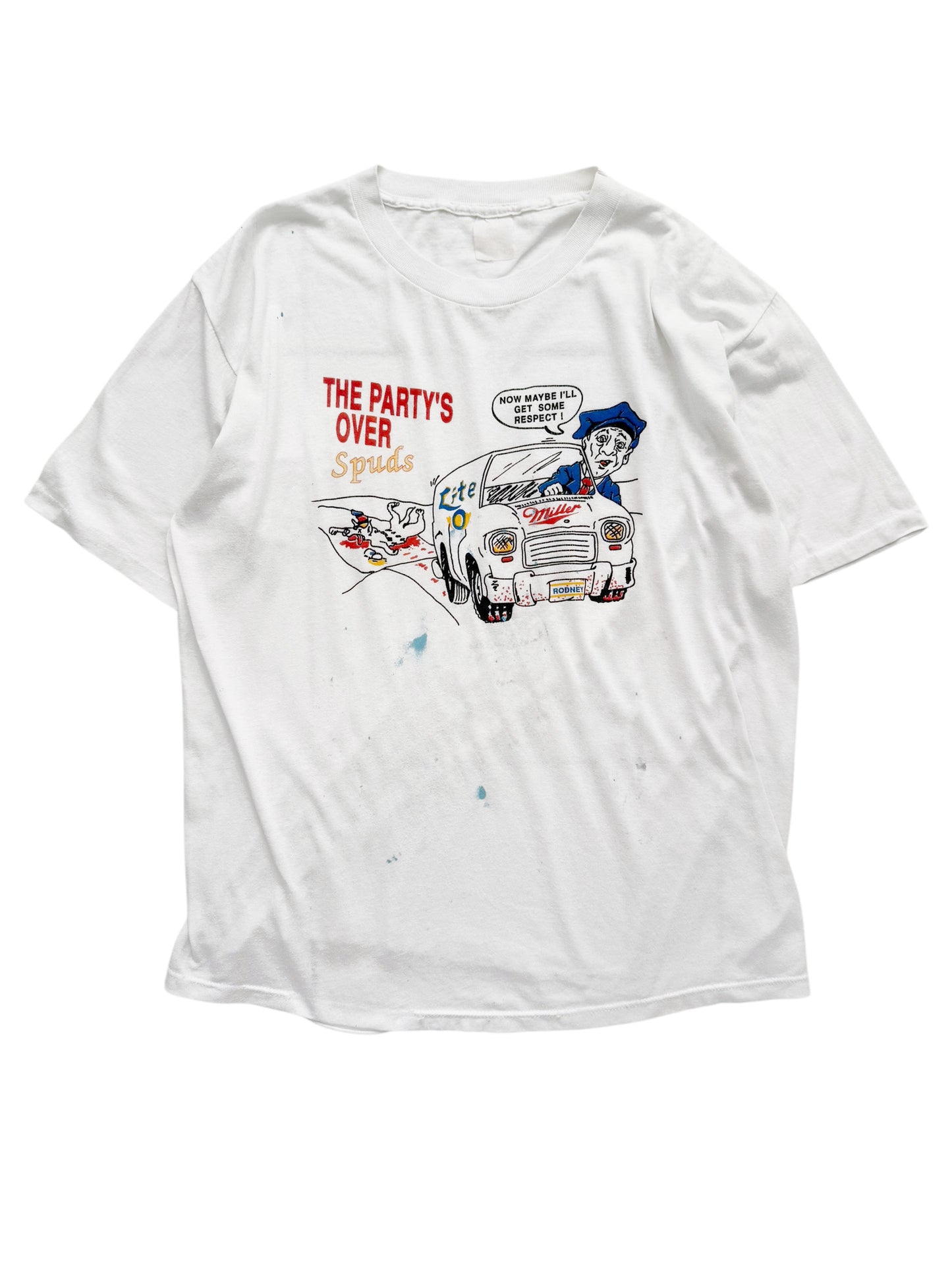 1980’s Rodney Dangerfield Miller Lite Hit And Run Shirt