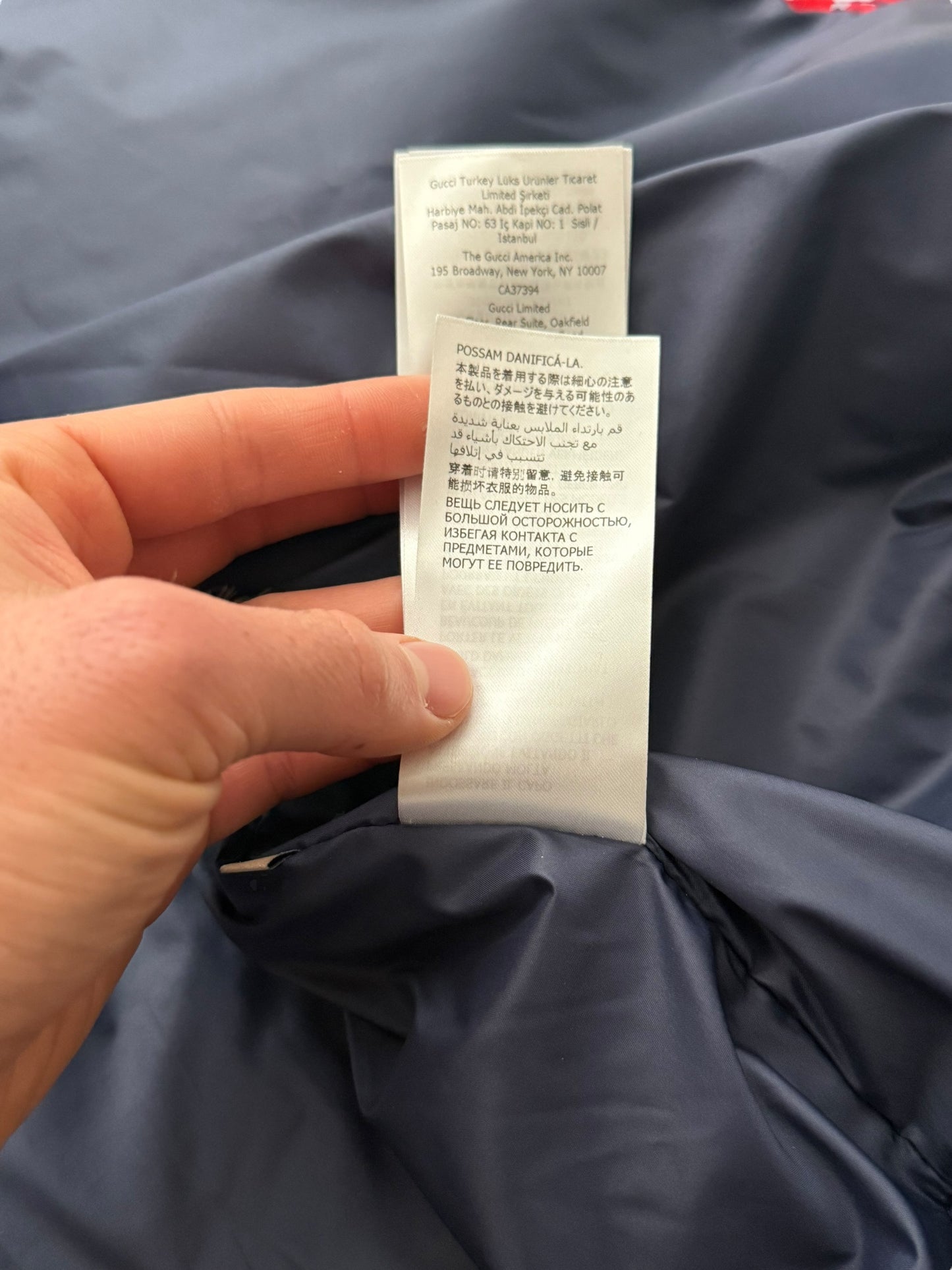 Red Wool Flannel Overshirt Padded Shirt