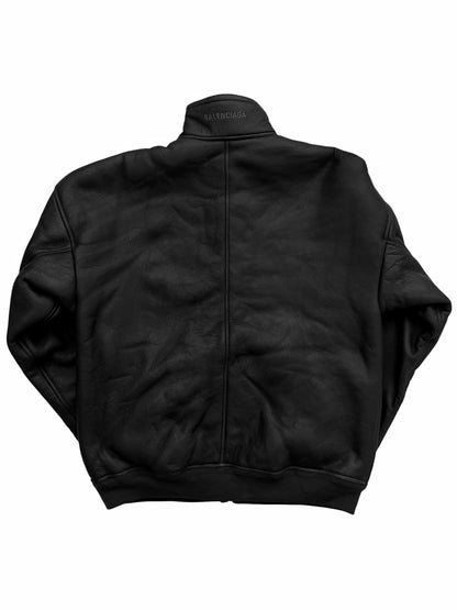 x Puma Leather Shearling Track Jacket