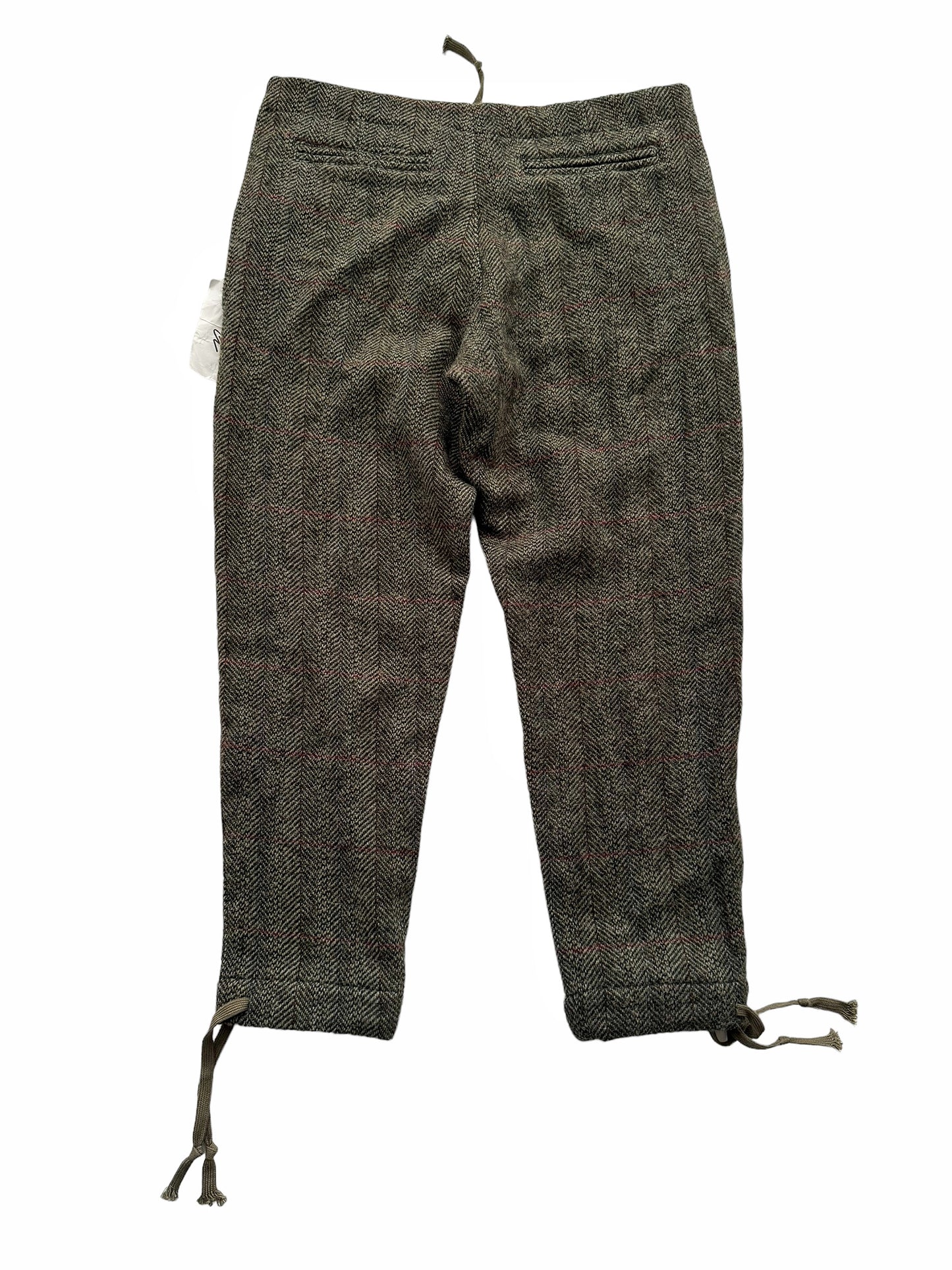 Army Windowpane Wool Trouser