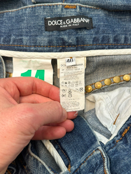 2000’s Runway Studded Thrashed Denims