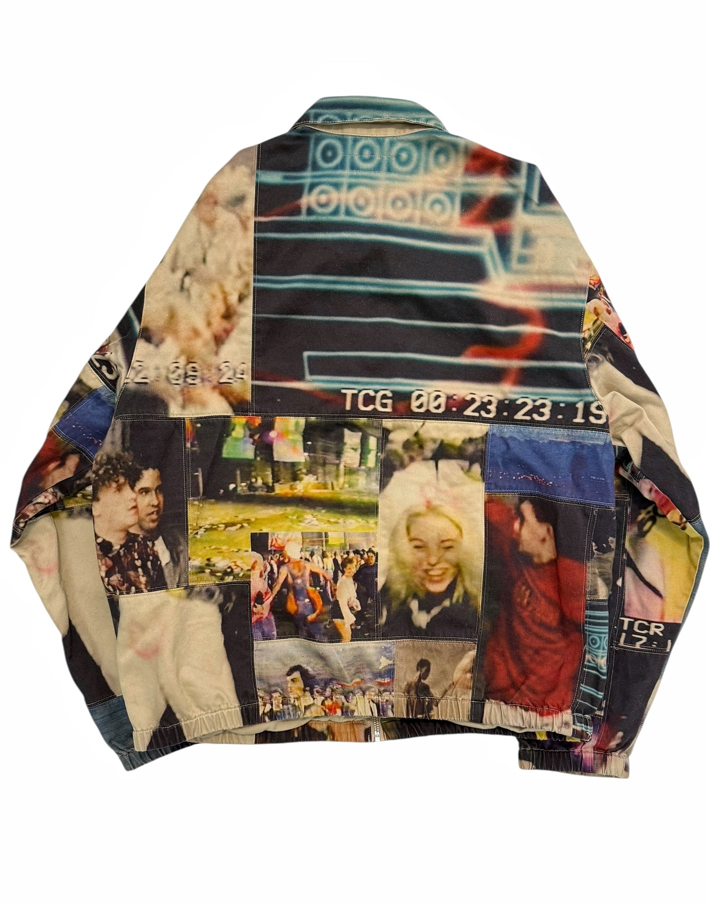 Mark Leckey Hardcore Patchwork Harrington Jacket