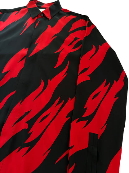 2017 Flame Silk Shirt