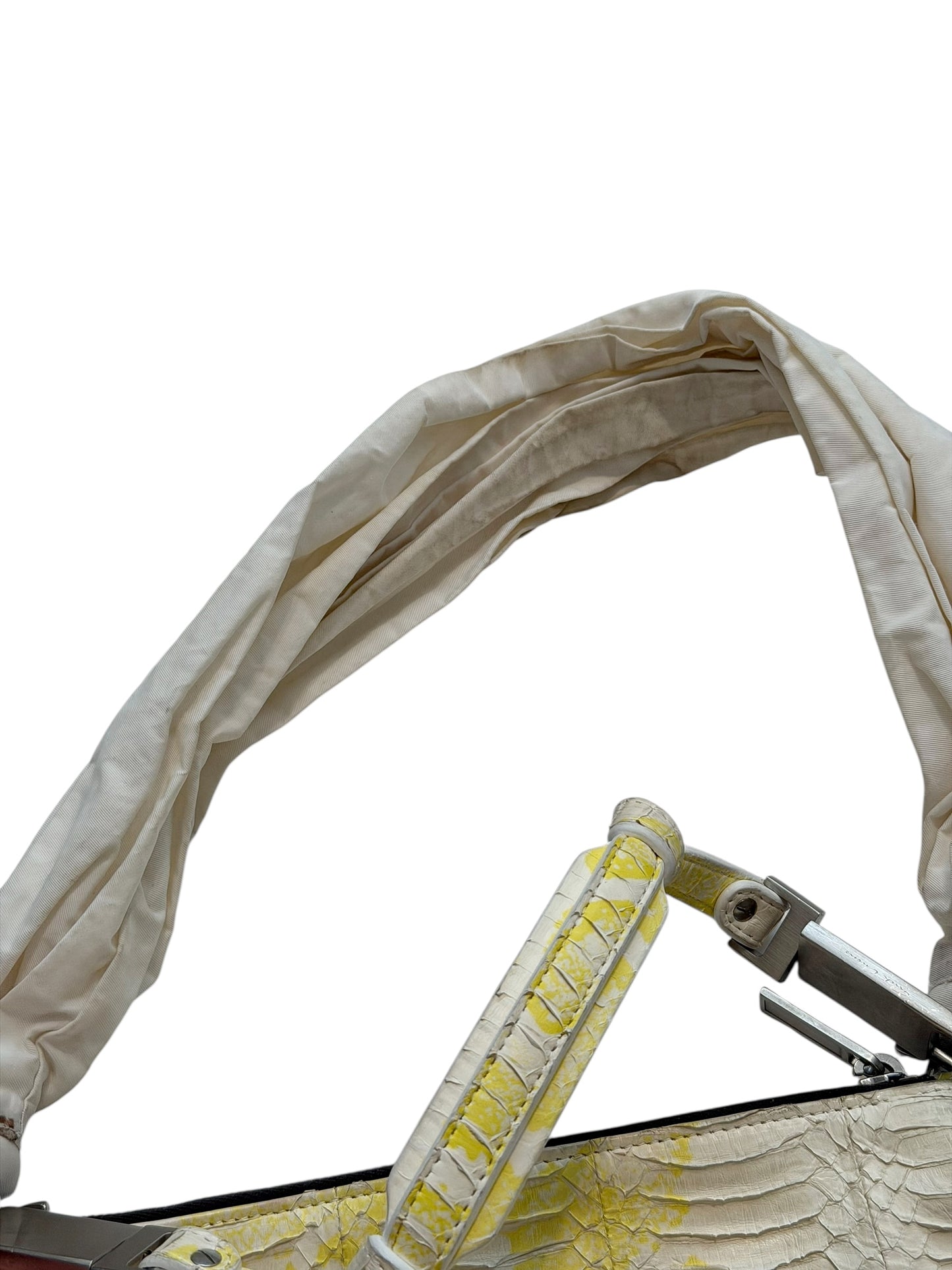 Performa Acid Yellow Python Bag