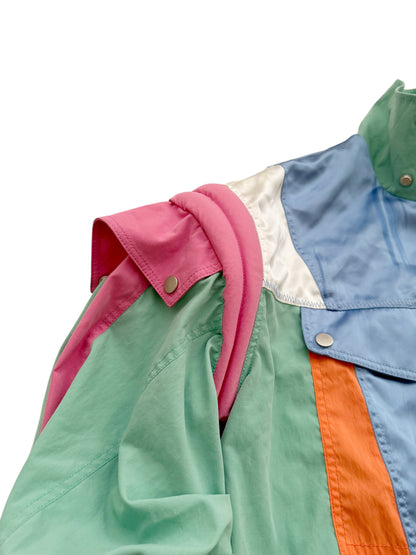 Retro Structured Windbreaker