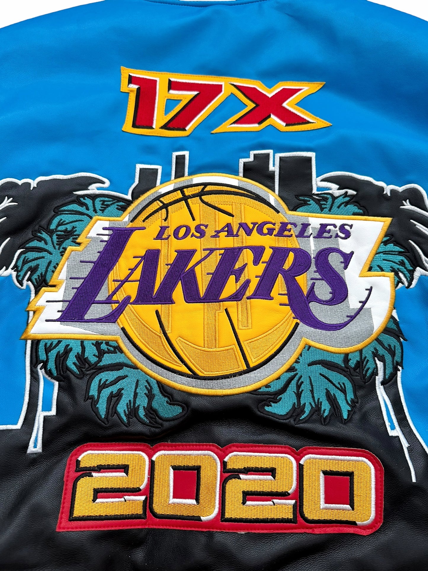 2020 Lakers 17x Champion Jacket
