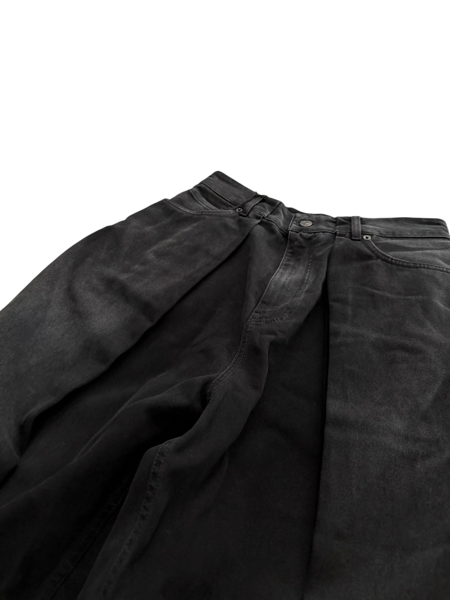 Left Hand Sun Fade Denim Double Leg