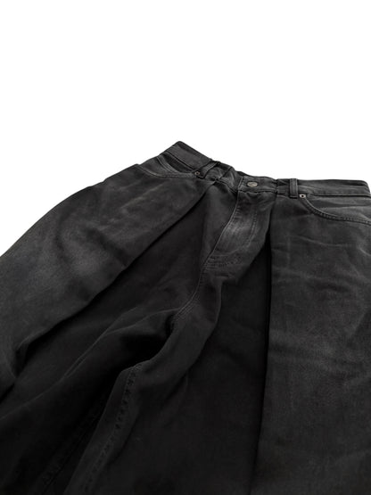 Left Hand Sun Fade Denim Double Leg
