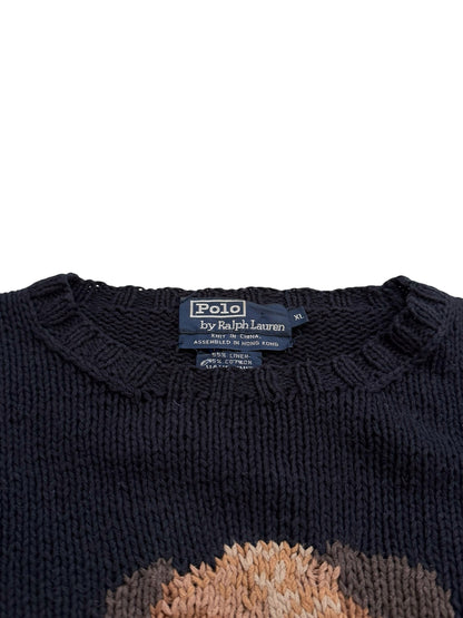 1992 Polo Bear Navy Sweater