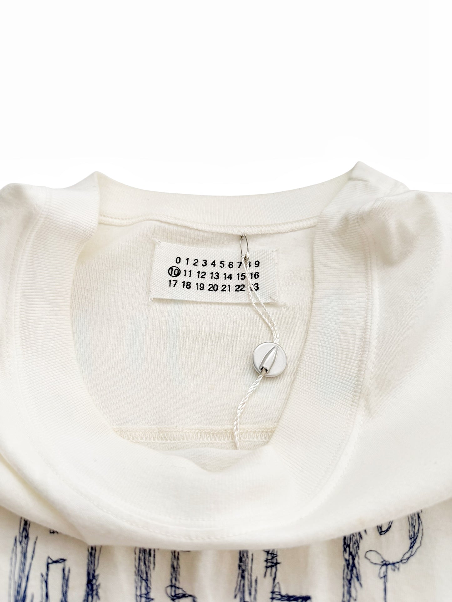 2006 Sleeveless Help Embroidery Tank Top