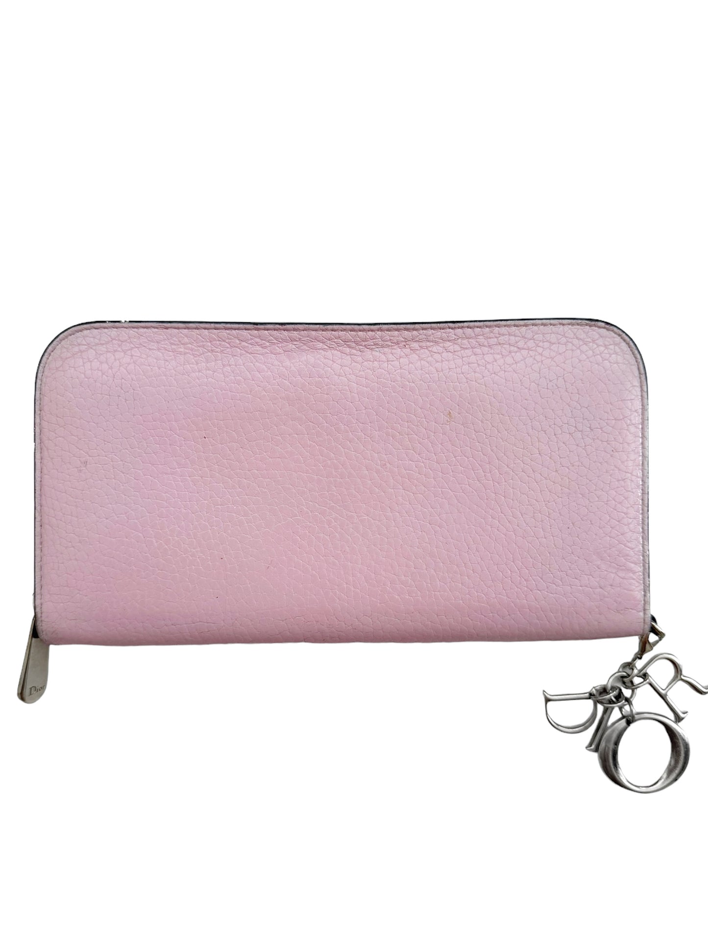 Y2K Charm Pink Leather Wallet