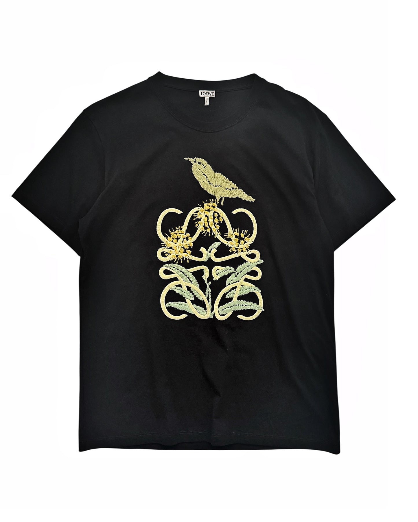 Herbarium Anagram Embroidered Bird Logo