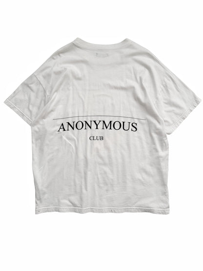 OG Sample Anonymous Club F&F White Tee